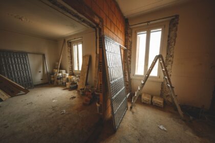 chantier rénovation intérieure