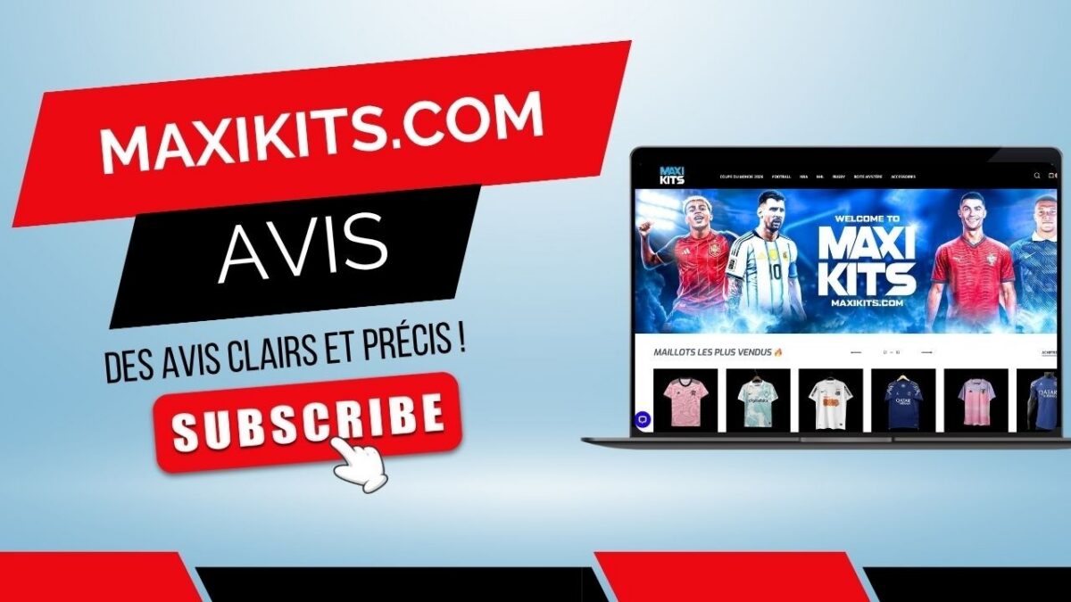 Maillot de football posé sur une table avant une commande en ligne
